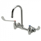 Zurn Z843B6 Sink Faucet  5-3/8in Gooseneck  6in Wrist Blade Hles.