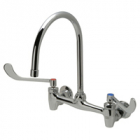 Zurn Z843C6-XL Sink Faucet  8in Gooseneck  6in Wrist Blade Hles. Lead-free