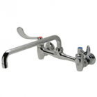 Zurn Z843H4 Sink Faucet  12in Tubular Spout  4in Wrist Blade Hles.