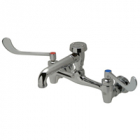 Zurn Z843N6 Sink Faucet  6in Vacuum Breaker Spout, 6in Wrist Blade Hles  3/4in Hose End .