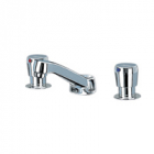 Zurn Z867R0-XL Widespread Metering Faucet  5in Low-Profile Spout. Low-lead compliant