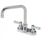 Zurn Z812Y1-XL Lead-Free Deck-Mounted Centerset  6-1/4in Double Bend Spout  Lever Hles Lead-Free