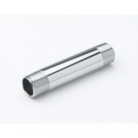 T&amp;S BRASS 000358-40 NIPPLE / RISER 3/8&quot; NPT X 3&quot; LONG CHROME