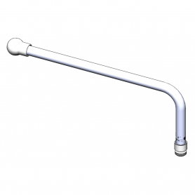 T&amp;S BRASS 000384-40 SOLDERED L TUB 12 PLATED
