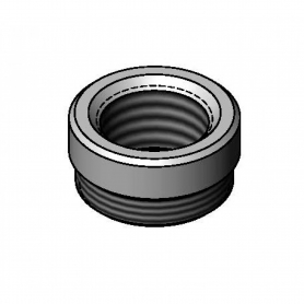 T&amp;S BRASS 000554-25 ADAPTER 5/8-27UN FEMALE X 55/64-27UN MALE