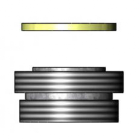 T&amp;S BRASS 001650-25 ADAPTER AERATOR MALE X 15/16-27UN MALE