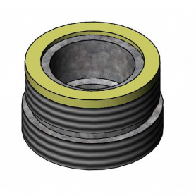 T&amp;S BRASS 001651-47 AERATOR ADAPTER SERIES #3 / #8