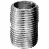 T&amp;S BRASS 002534-25 1/2&quot; NPT CLOSE NIPPLE (CHROME PLATED)