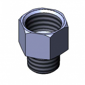 T&amp;S BRASS 006112-25 ADAPTER 3/4 NPT FE X 1/2 NPT MA