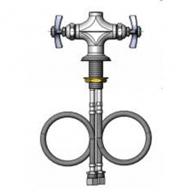 T&amp;S BRASS 007253-40  BL-5700-01 BASE FAUCET ASSY 3/8" NPT