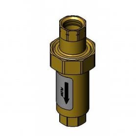 T&amp;S BRASS 007842-45 DUAL CHECK VALVE BACKFLOW PREVENTER