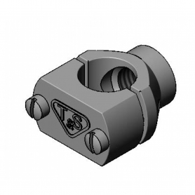 T&amp;S BRASS 009162-40 WALL BRACKET CLAMP ASSEMBLY