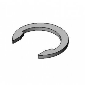 T&amp;S BRASS 010182-45 RETAINING RING CRESCENT TYPE