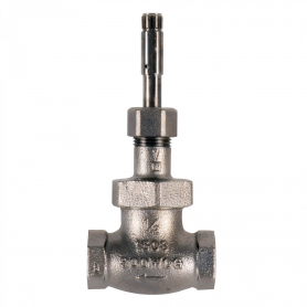 T&amp;S BRASS 011927-25 1/2" NPT GLOBE VALVE W/ HANDLE ADAPTER