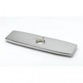T&amp;S BRASS 8&quot; C/C FORGED DECK PLATE, CHROME PLATED