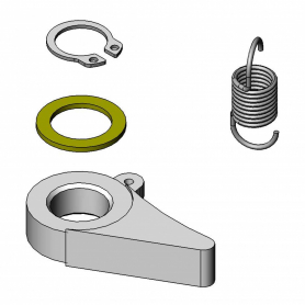 T&amp;S BRASS 014940-45 RATCHET KIT B-7000 SERIES HOSE REELS
