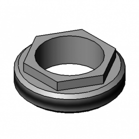 T&amp;S BRASS 016663-45 CARTRIDGE LOCKING NUT