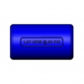 T&amp;S BRASS 018293-45 1.07 GPM EB-0107-J BLUE SHIELD /BUMPER GUARD