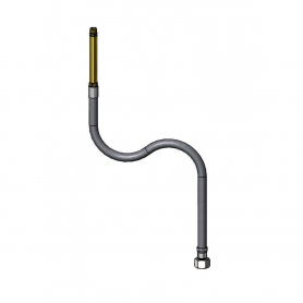 T&amp;S BRASS 019062-45 FLEX CONNECTOR HOSE M10X1.0 MALE