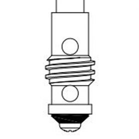 Hydrant Repair Part for PRIER*Stem End, C-134* Stem Style &quot;E&quot;