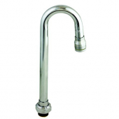 T&amp;S BRASS 132X SWIVEL GOOSENECK 2-5/8&quot; SPREAD 9-1/16&quot; HEIGHT