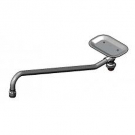 T&amp;S BRASS 163X 18&quot; SWING NOZZLE W/ SOAP DISH ATTACHMENT