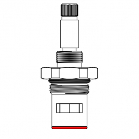 Replacement Glacier Bay*/ Danze* Ceramic Disc Cartridge -C