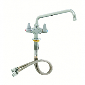 T&amp;S BRASS 5F-2SLX10 EQUIP FAUCET DECK MOUNT SINGLE HOLE BASE