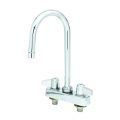 T&amp;S BRASS 5F-4CLX03A EQUIP 4INCTR DECK MOUNT WORKBOARD FAUCET