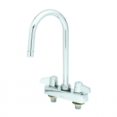 T&amp;S BRASS 5F-4CLX05 EQUIP 4INCTR DECK MOUNT WORKBOARD FAUCET