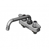 T&amp;S BRASS 5F-4CLX08 EQUIP 4INCTR DECK MOUNT WORKBOARD FAUCET