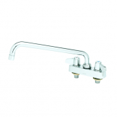 T&amp;S BRASS 5F-4CLX12 EQUIP 4INCTR DECK MOUNT WORKBOARD FAUCET