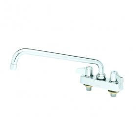 T&amp;S BRASS 5F-4CLX12 EQUIP 4INCTR DECK MOUNT WORKBOARD FAUCET