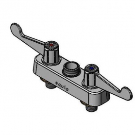 T&amp;S BRASS 5F-4CWX00 EQUIP 4INCTR DECK MOUNT WORKBOARD FAUCET