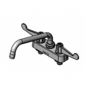 T&amp;S BRASS 5F-4CWX08 EQUIP 4INCTR DECK MOUNT WORKBOARD FAUCET
