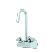 T&amp;S BRASS 5F-4WLX03 EQUIP 4IN WALL MOUNT FAUCET