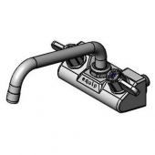 T&amp;S BRASS 5F-4WLX08 EQUIP 4IN WALL MOUNT FAUCET