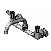 T&amp;S BRASS 5F-8WLS06 EQUIP 8&quot; WALL MOUNT FAUCET 8&quot; SWING NOZZLE