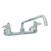 T&amp;S BRASS 5F-8WLS12 EQUIP 8&quot; WALL MOUNT FAUCET 12&quot;SWING NOZZLE