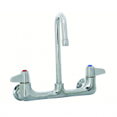 T&amp;S BRASS 5F-8WLX03 EQUIP FAUCET WALL MOUNT 8IN CTRS