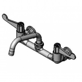 T&amp;S BRASS 5F-8WWS06 EQUIP 8IN CTRS WALL MOUNT FAUCET