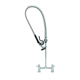 T&amp;S BRASS 5PR-8D00-H EQUIP 8IN DECK MOUNT PRE-RINSE UNIT