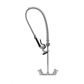 T&amp;S BRASS 5PR-8W00 EQUIP 8IN WALL MOUNT PRE-RINSE UNIT