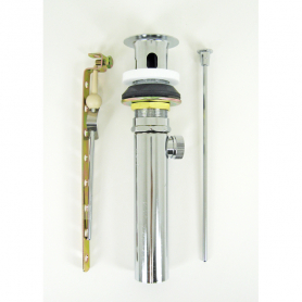 630E1, 2 Piece All Brass C/P Pop-Up Waste Assembly