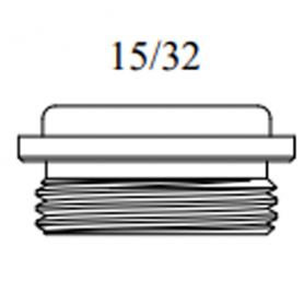 Mueller* Replacement Seat<BR>7/8 - 18T x 15/32&quot;