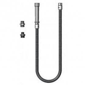 T&amp;S BRASS B-0044-H5 HOSE 44&quot; FLEXIBLE STAINLESS STEEL
