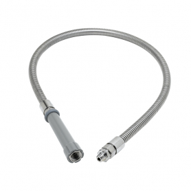 T&amp;S BRASS B-0044-HF HOSE 44&quot; FLEXIBLE STAINLESS STEEL