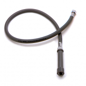 T&amp;S BRASS B-0044-R 44&quot; REINFORCED PAC HOSE ASSEMBLY W/ HANDLE