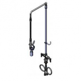 T&amp;S BRASS B-0111-C EASY INSTALL PRE-RINSE:OVERHEAD RH SWIVEL ARM