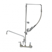 T&amp;S BRASS B-0131-ADF14-B PRE-RINSE: 8&quot; WALL MOUNT B-0107